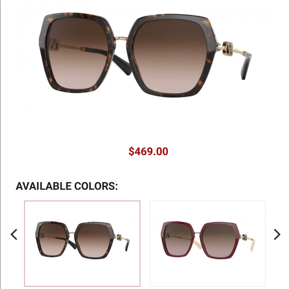 Valentino VA4081 Sunglasses 500213 HAVANA (BROWN) 
LENS:GRADIENT BROWN